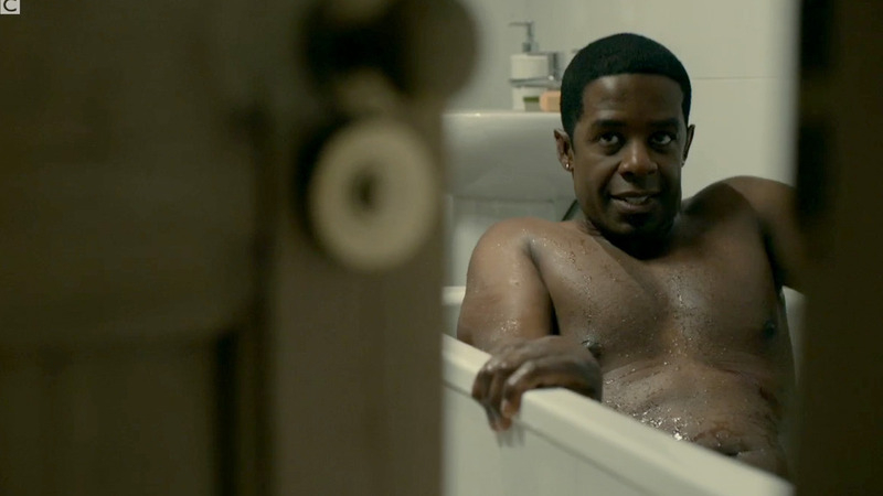 Sexiest Adrian Lester Scene in Undercover. Sexy, Shirtless. 51973
