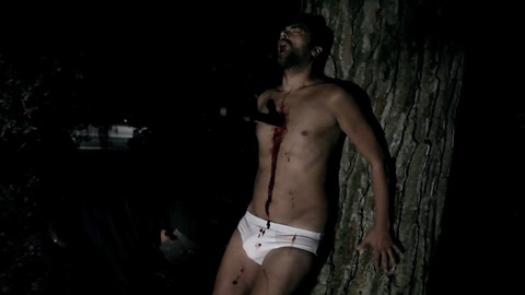 Leonardo Pace in Violent Shit: The Movie (2015) Bulge Shirtless Underwear 58194