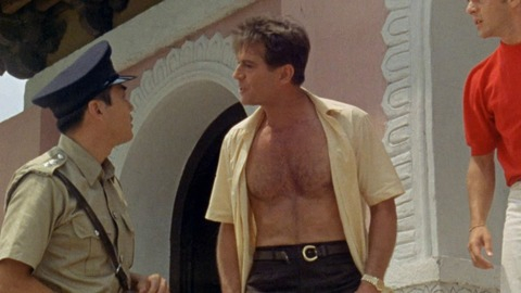George Nader in The Million Eyes of Sumuru (1967) Sexy Shirtless 52158