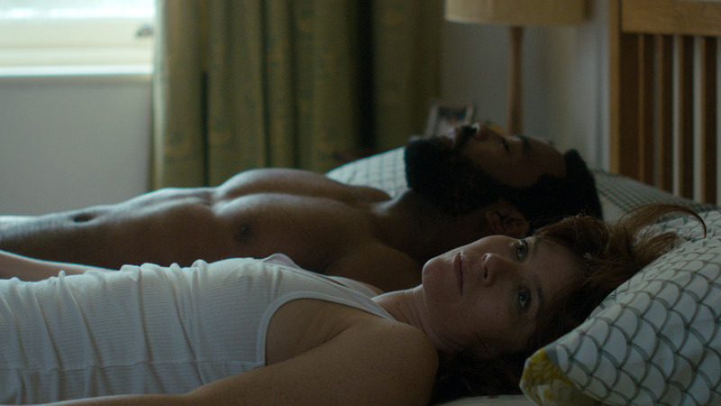Hottest Nicholas Pinnock Scene in Marcella. Shirtless, bedroom, couple in bed. 57050