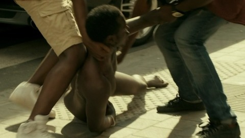 Emmanuel Tahon in Black (2015) Butt Shirtless 52486