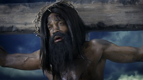Jermaine Fowler in The Characters (2016) Shirtless 52649