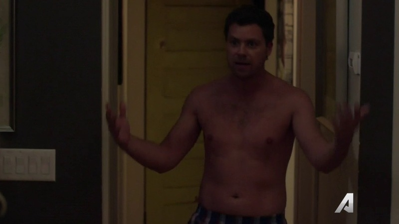 You Me Her's Sexiest Scenes with Greg Poehler. Shirtless. 52632