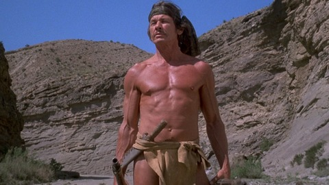 Sexiest Scenes of Pardon Chato from Chato's Land. Shirtless. 52721