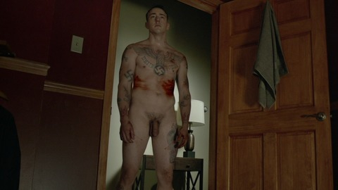 Chris Coy Naked in Banshee. Balls, Penis, Shirtless. 60367