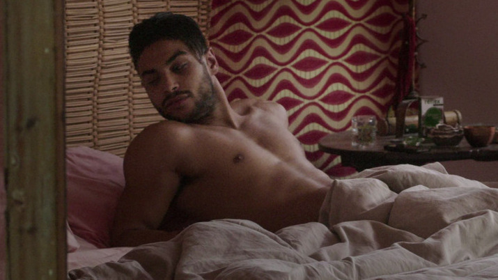 Sexiest Nassim Lyes Si-Ahmed Scene in Marseille. Shirtless. 53071