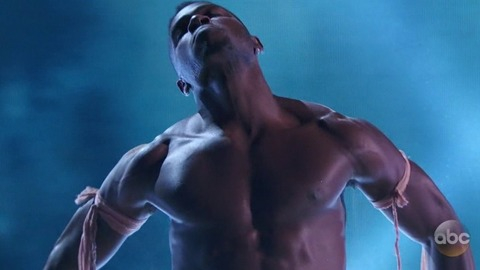 Sexiest Antonio Brown Scene in Dancing with the Stars. Sexy, Shirtless. 53251