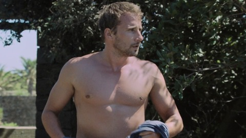 Sexiest Scenes of Paul De Smedt from A Bigger Splash. Shirtless. 55553