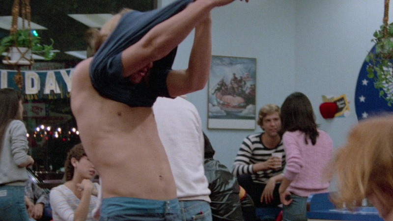 Sexiest Scenes of Jeff Spicoli from Fast Times at Ridgemont High. Sexy, Shirtless, sfw, taking off shirt. 53321
