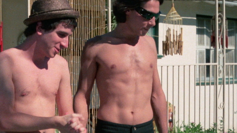 Hottest Robert Romanus Scene in Fast Times at Ridgemont High. Sexy, Shirtless, hairless chest, sfw. 53336