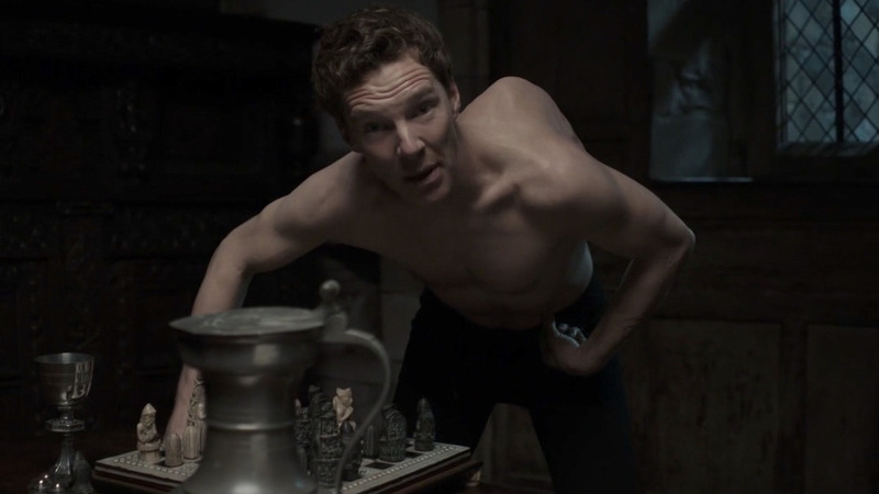 Hottest Benedict Cumberbatch Scene in The Hollow Crown. Sexy, Shirtless. 53834