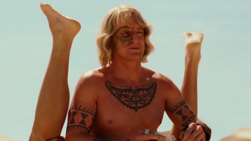 Sexiest Owen Wilson Scene in Zoolander 2. Shirtless. 53851