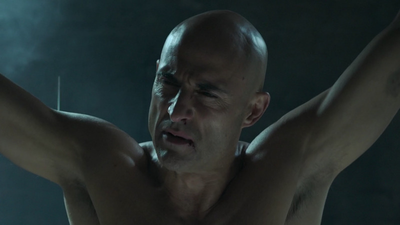 Hottest Mark Strong Scene in The Brothers Grimsby. Shirtless. 54062