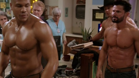 Hottest Austrailia's Thunder from Down Under Scenes. Sexy, Shirtless. 54129
