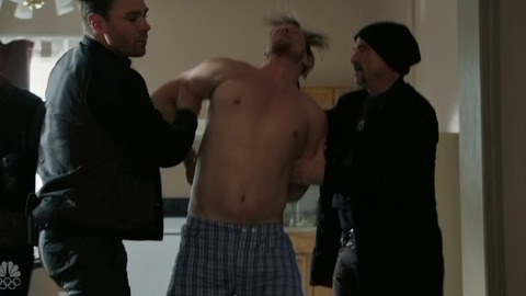 Chicago P.D.'s Sexiest Scenes with Christopher Gliege. Shirtless, apartment, being arrested. 54174
