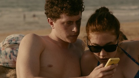 Finnegan Oldfield in Bang Gang (A Modern Love Story) (2016) Shirtless 57083