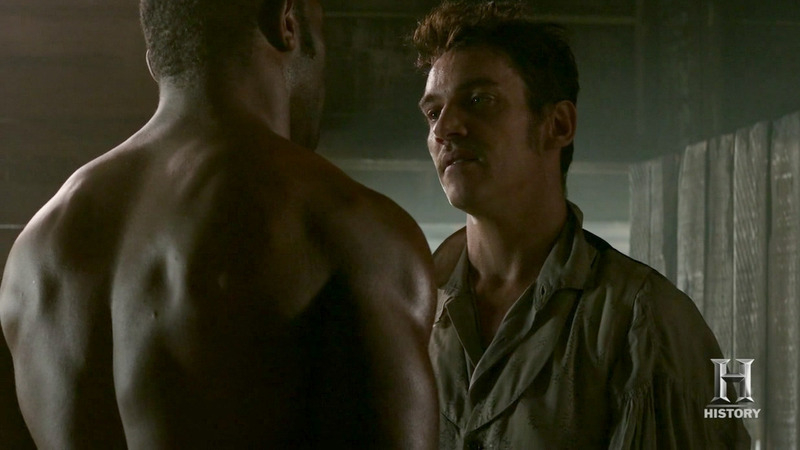 Sexiest Michael James Shaw Scene in Roots. Sexy, Shirtless. 54385