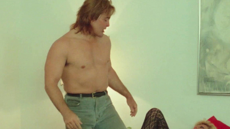 Sexiest Robert Z'Dar Scene in Young Rebels. Sexy, Shirtless. 54391