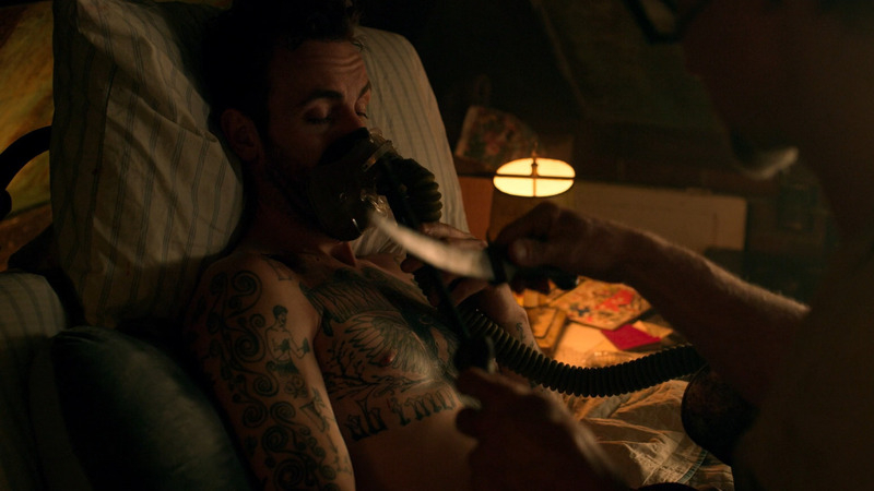 Sexiest Scenes of Cassidy from Preacher. Shirtless, breathing mask, gas mask. 83459
