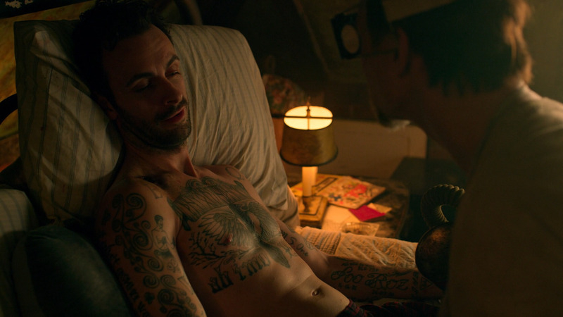 Preacher's Sexiest Scenes with Joseph Gilgun. Shirtless, lying down, sfw. 83460