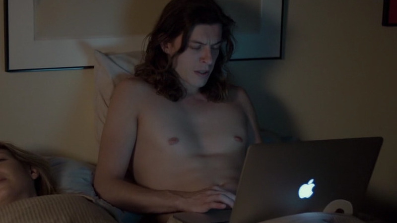 Hottest Benedict Samuel Scene in Secret City. Shirtless, bedroom, computer. 54620
