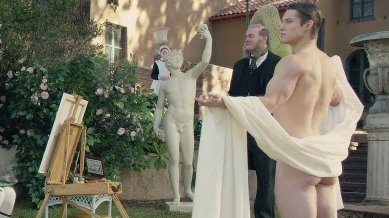 Darrell Thomas Nude as Handsome Servant. Butt. 55016
