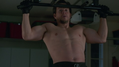 Sexiest Mark Wahlberg Scene in Daddy's Home. Sexy, Shirtless. 55231