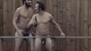 Lars Ranthe Naked as Ole. Balls, Penis, Shirtless. 55401
