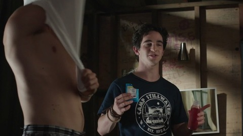 Hottest Ronen Rubinstein Scene in Dead of Summer. Sexy, Shirtless. 56132