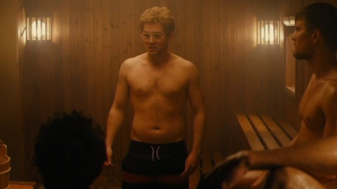 Taron Egerton in Eddie the Eagle (2016) Sexy Shirtless 56039