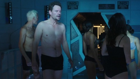 Hottest Anthony Lemke Scene in Dark Matter. Shirtless, Underwear. 56156