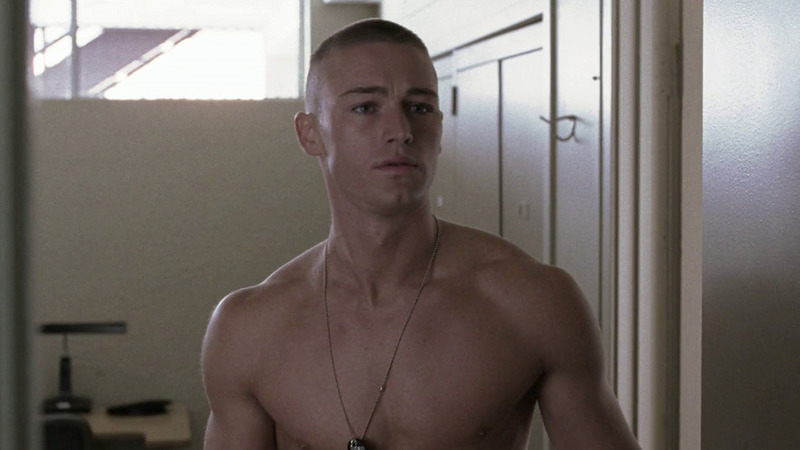 Hottest Jake McLaughlin Scene in In the Valley of Elah. Sexy, Shirtless. 56258