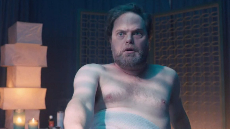 Hottest Rainn Wilson Scene in Roadies. Shirtless. 56336