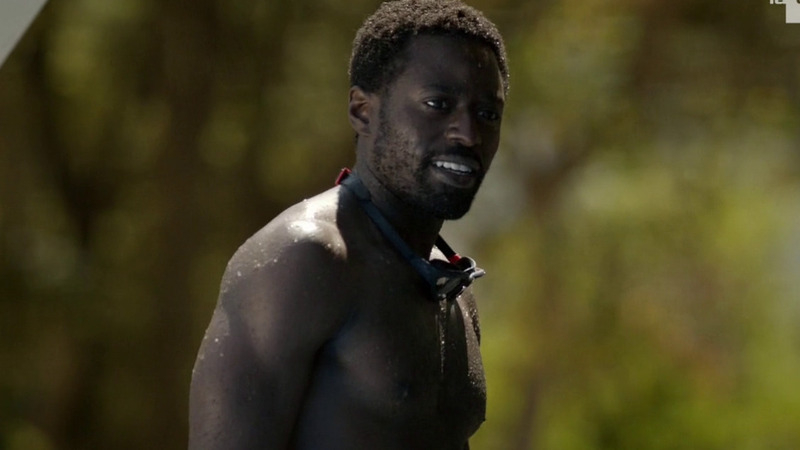 Hottest Yann Gael Scene in Duel au soleil. Sexy, Shirtless. 56462