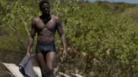 Sexiest Yann Gael Scene in Duel au soleil. Bathing Suit, Bulge, Sexy, Shirtless. 56461