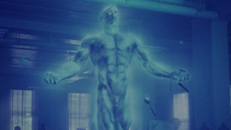Sexiest Jon Osterman / Dr. Manhattan Scenes. Cgi, Shirtless. 56896