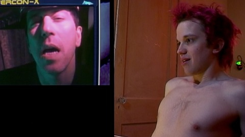Eric Millegan in On_Line (2002) Gay Sexy Shirtless 56979