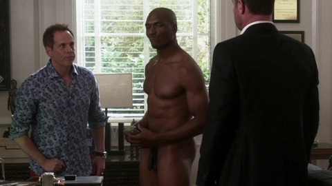 Devonric Johnson in Ray Donovan (2013-2020) Balls Penis Shirtless 65701