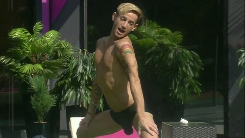 Frankie Grande in Celebrity Big Brother (2001-2016) Shirtless Underwear 58463