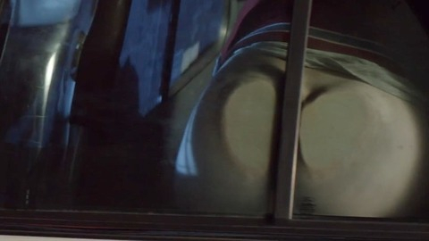 Zach from Lazer Team Naked. Butt, back seat, cop. 57851