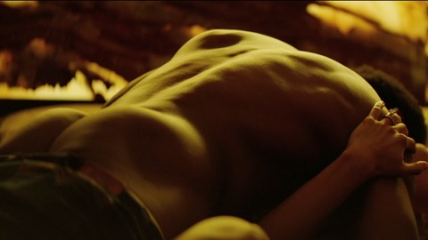 Sugar Ray Leonard from Hands of Stone Naked. Butt, Straight. 61733