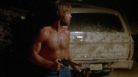 Hottest Chuck Norris Scene in Lone Wolf McQuade. Sexy, Shirtless. 57938