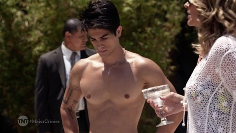 Sexiest Luke Valen Scene in Major Crimes. Shirtless. 58165