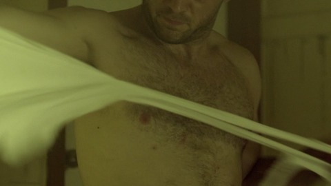 Hottest Lindsay Farris Scene in Observance. Shirtless. 58208
