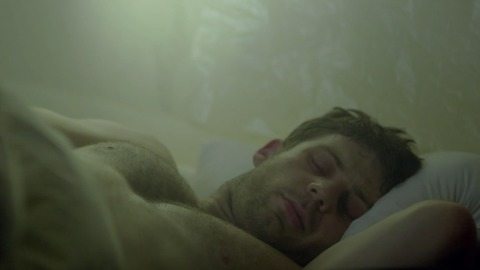 Sexiest Scenes of Parker from Observance. Shirtless. 58205