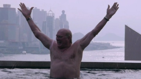 Sexiest Scenes of Himself from Better Late Than Never. Shirtless. 58619