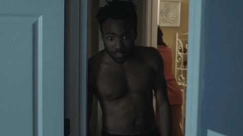 Hottest Earnest 'Earn' Marks Scenes. Shirtless, doorway, sfw. 58959