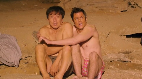 Jackie Chan in Skiptrace (2016) Shirtless Underwear 58974
