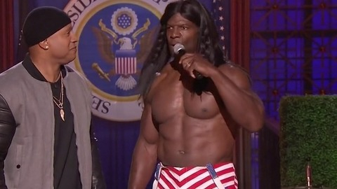 Terry Crews in Lip Sync Battle (2015-2019) Shirtless 59114