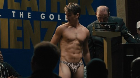 Miles Teller in Bleed for This (2016) Shirtless Underwear 66045